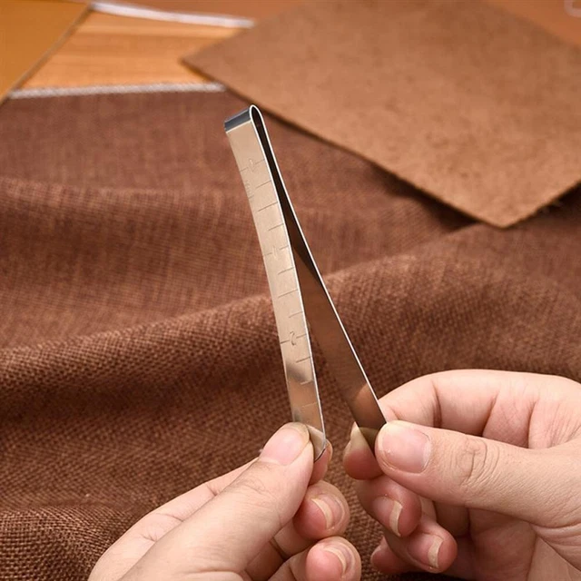 Clip à coudre en acier inoxydable pour bricolage outils d'inhibition et de fixa