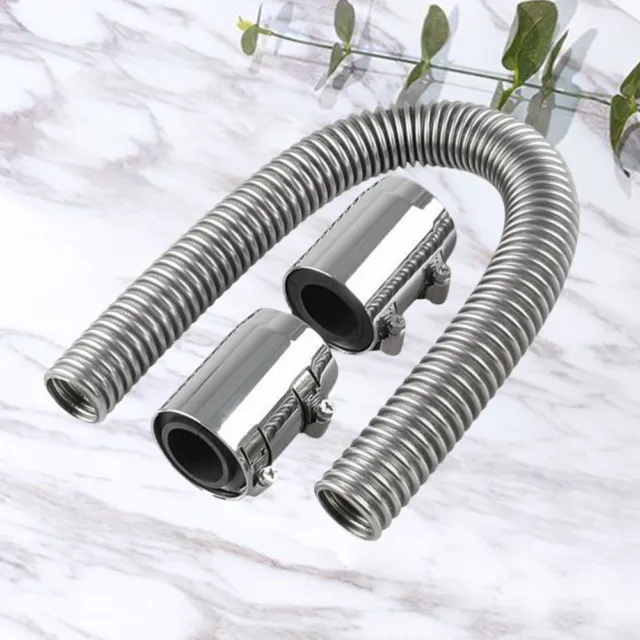 Kit tubo radiatore inferiore flessibile 24 pollici acciaio inox tubo di raffreddamento tubo