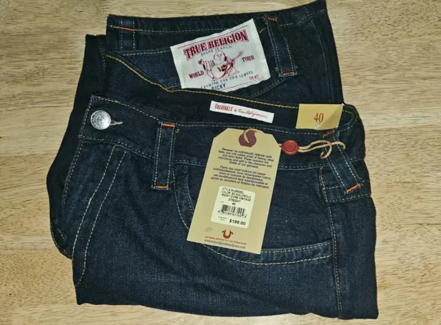 True Religion Men's Jeans Size 40 x 44 NWT