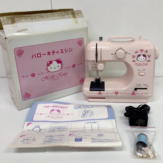 Shinko Hello Kitty Sewing Machine YN-425 H25×W28.5×D11.5cm from Japan F/S 1.5Kg
