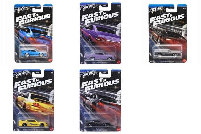 Voiture Hot Wheels Fast & Furious - Dominic Toretto - 1:64 - NEUVE - HNR88 - Collection Ou Jouet
