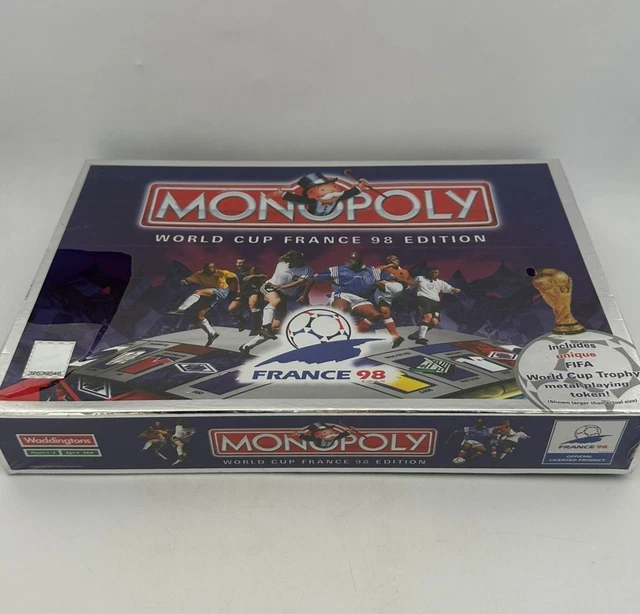 MONOPOLY WORLD CUP France 98 Edition PC CD IBM - English - Hasbro