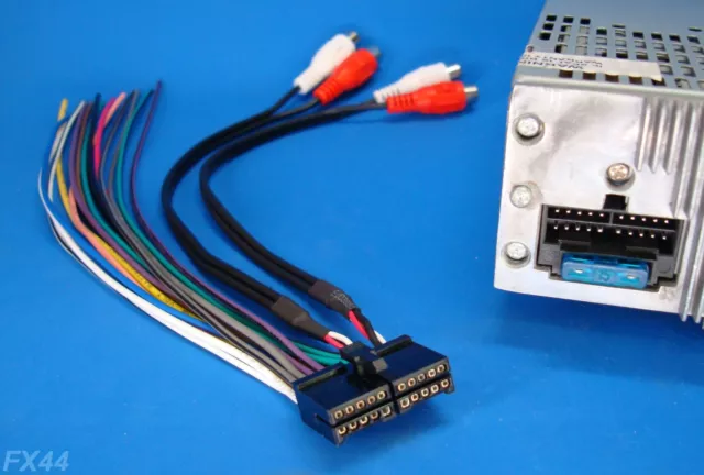Jensen 20-Pin Radio Wire Harness Stereo Power Plug Cd Dvd Player Unit Back Clip