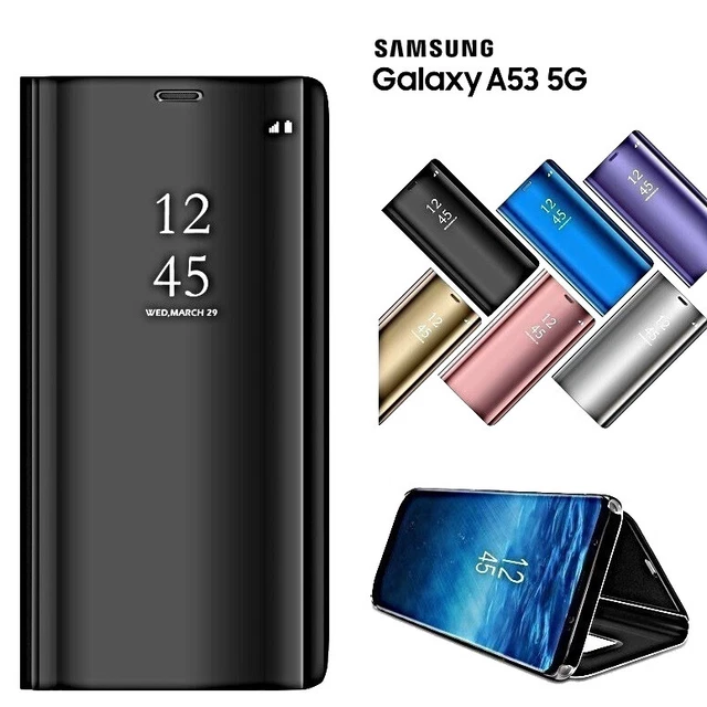 Coque pour Samsung Galaxy A53 5G Flip Étui Slim Original Miroir View 360°