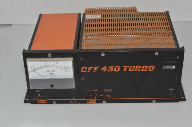 *TC* ALCATEL CFF 450 TURBO 8220 Turbomolecular Pump Controller /FA 101-  (PEK21)