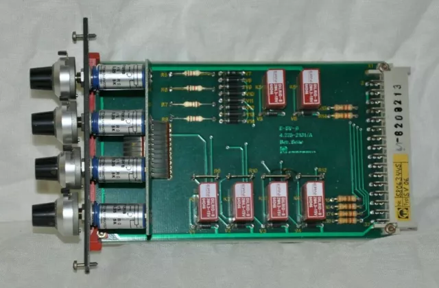 Leybold SV 06 Scheda di controllo circuito stampato 4.275 2131/A - Condizioni usate