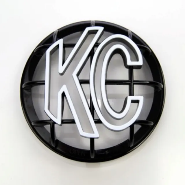 KC Hilites For Stone Guard 5in. Round ABS for Apollo Lights (Single) - Black