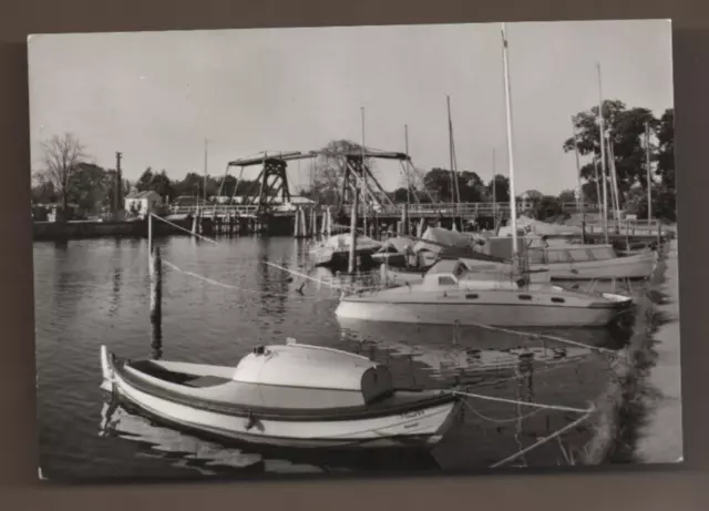 AK DDR - Greifswald - Fischereihafen im Ortsteil Wieck - Boote ~1986 Cottbus