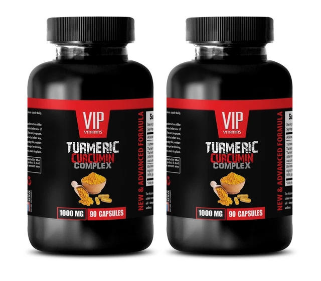 ANTI INFLAMMATORY JOINTS TURMERIC CURCUMIN 1000MG 2B rejuvenation