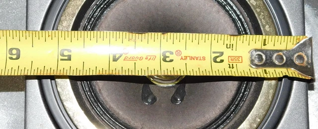 Fisher 5" midrange speaker