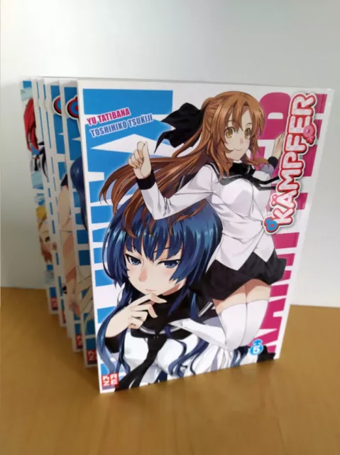 Manga Sammlung: Kämpfer Paket - Band 5-10 (6 Bücher)