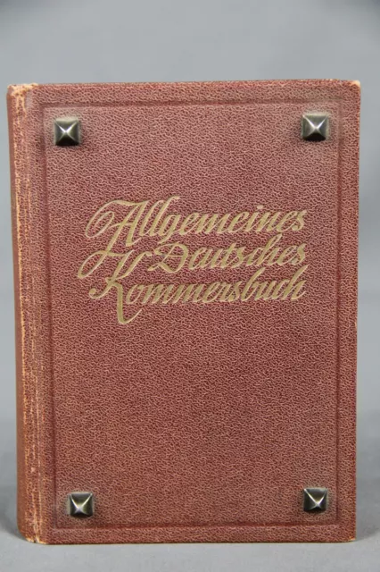 Studentika Allgemeines Deutsches Kommersbuch 156. Auflage 1963 Biernägel