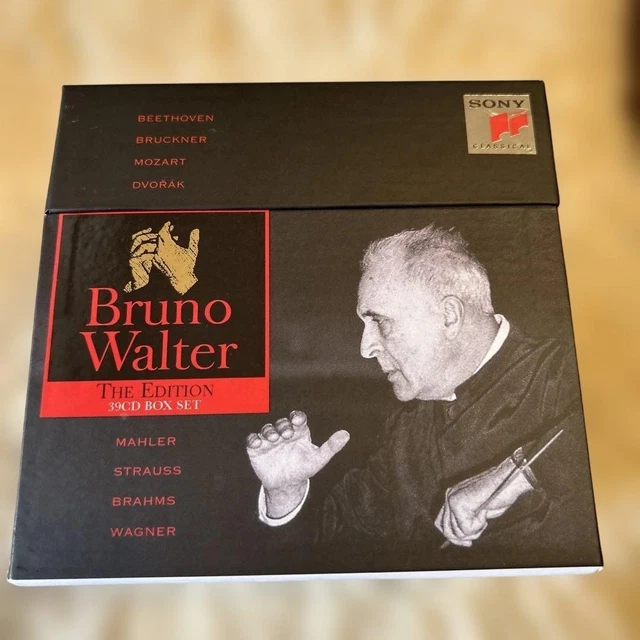 BRUNO WALTER THE Edition 39CD Box Set Sony Classical Conductor