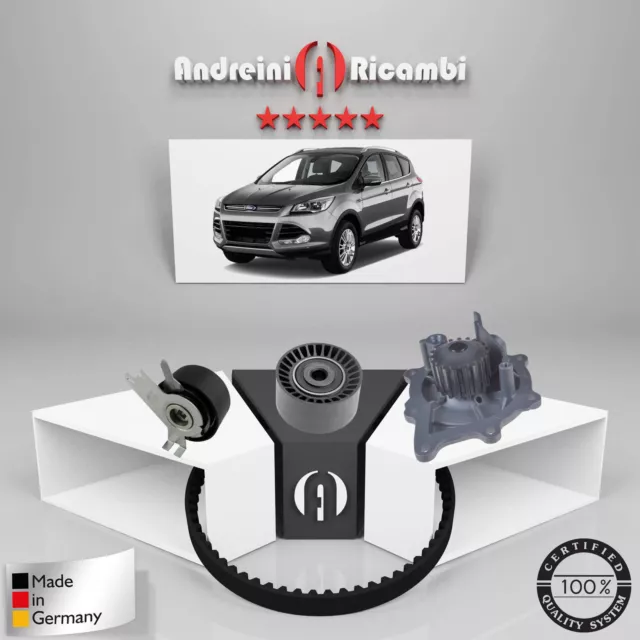 Kit Distribuzione + Pompa Acqua Ford Kuga Ii 2.0 Crdi 132Kw 180Cv 2014 ->