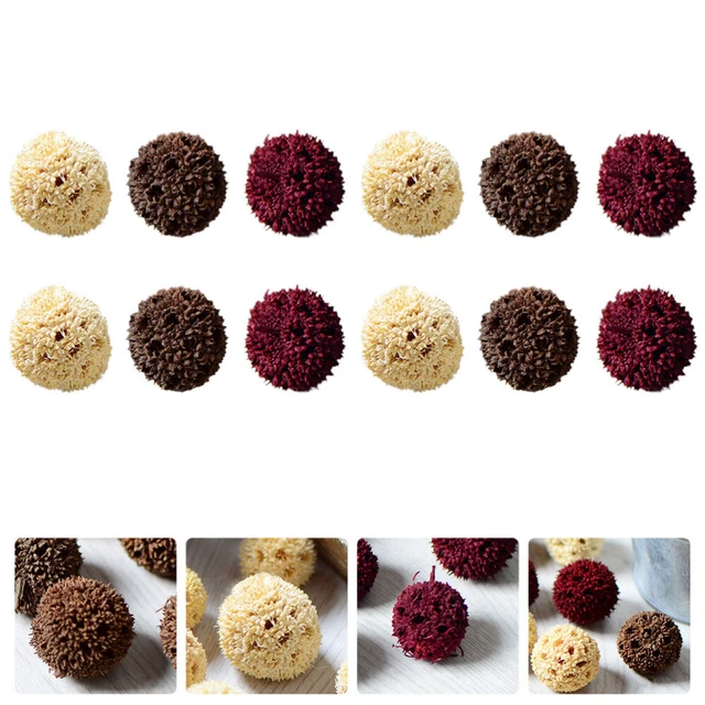 98 pz palline decorative per ciotole decorazione frutto vegetale naturale