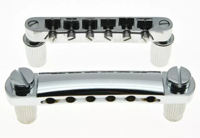 Chrome/ Black /Gold  Electric Guitar Tune-o-matic Bridge and Tailpiece for LP