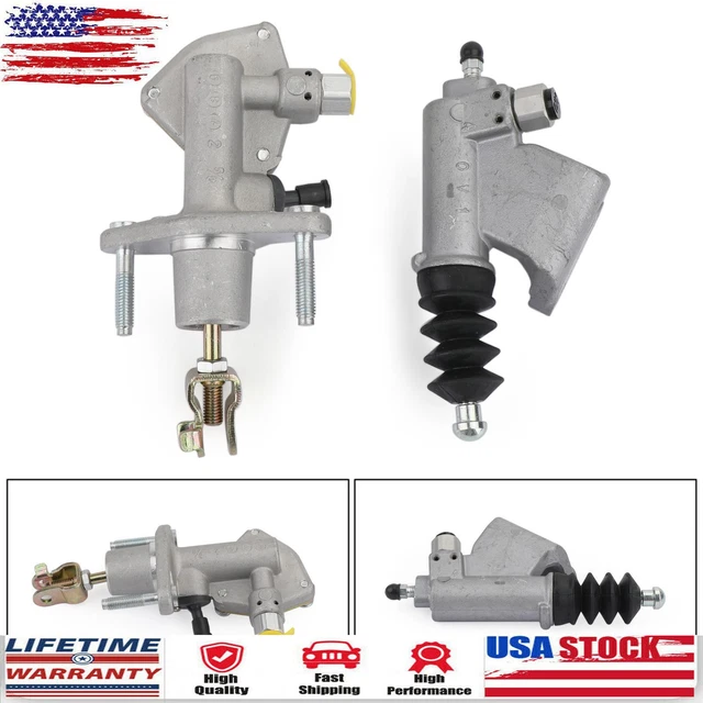 CLUTCH MASTER SLAVE Cylinder Fits Honda Civic Accord CRV Element Acura