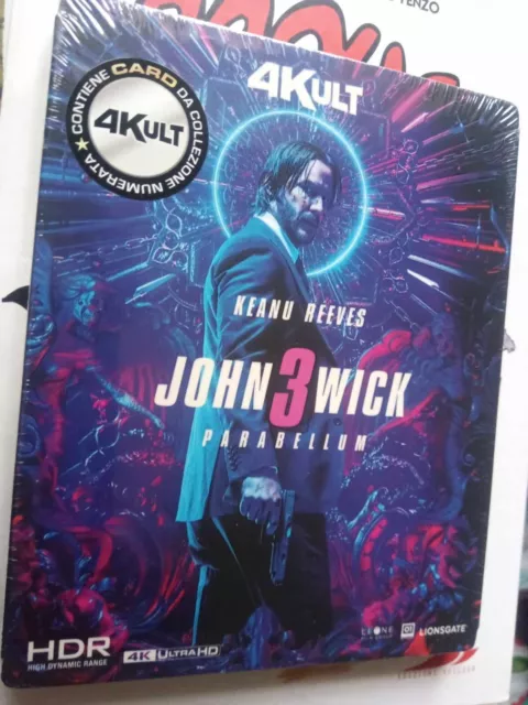 John Wick 3 - Parabellum (4Kult) (4K Ultra HD + Blu-Ray Disc)