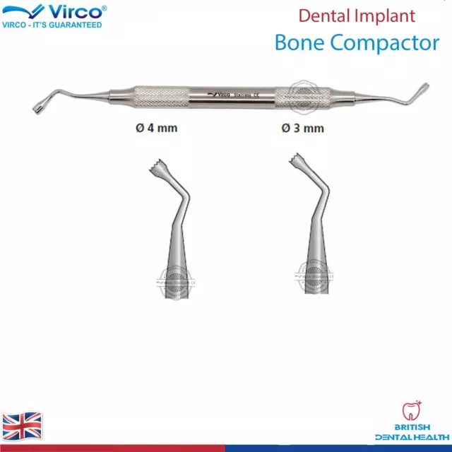 OS Dentaire Aspirators Compacteurs 3mm 4mm Implant Bone Compactor