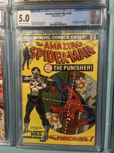 The Amazing Spider-Man #129 **First Appearance of the Punisher**