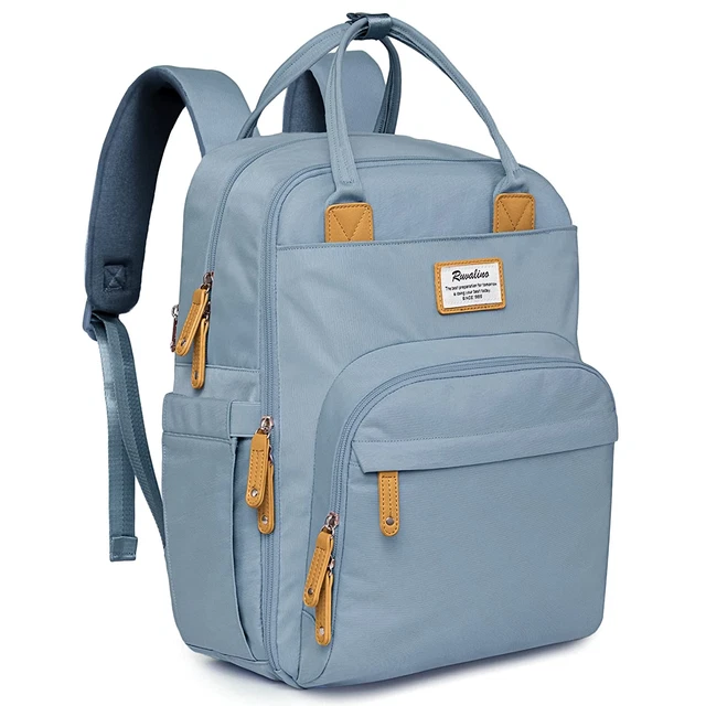 RUVALINO Diaper Bag Tote, Multifunction Travel Back Pack Maternity Baby Changing