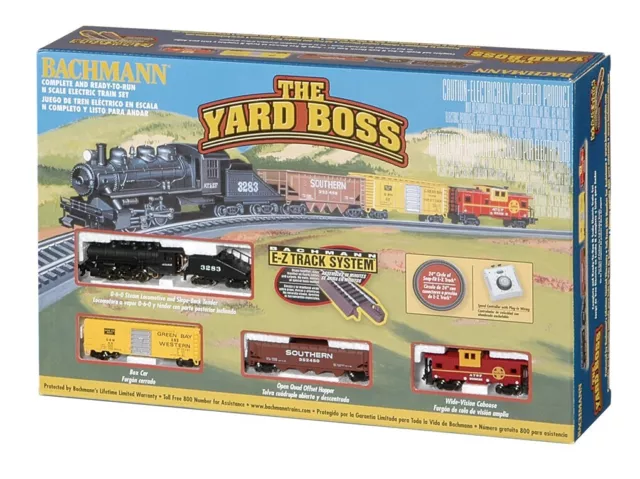 Bachmann Yard Boss N Scale 24014 Model Train Set