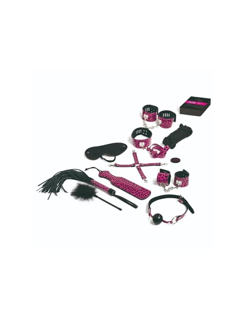 Tease And Please Juego 13 Accesorios Bondage Magenta (Nl-En-De-Fr-Es-It-Se-No-Pl