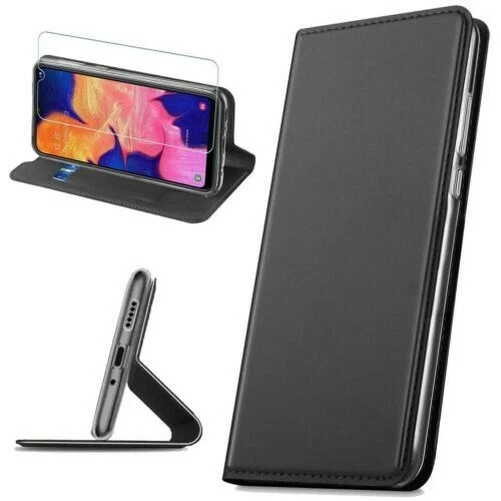 Téléphone Portable Etui Coque Étui à Rabat Housse Pliante Slim Livre 9H Film De
