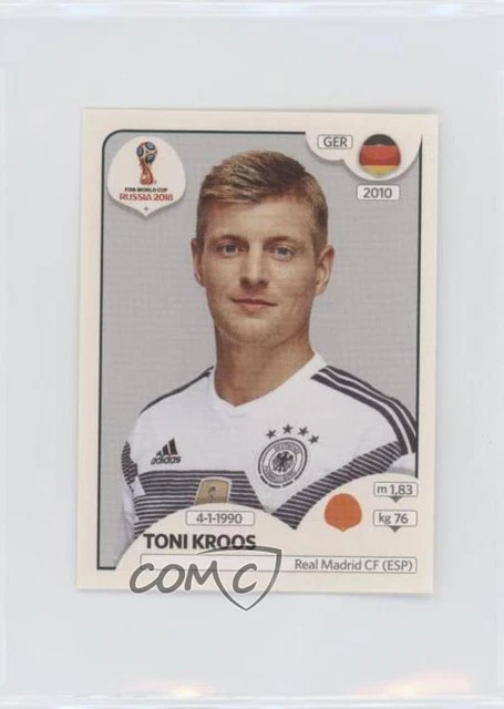 2018 Panini Fifa World Cup Russia Album Stickers Made in Brazil Toni Kroos #429