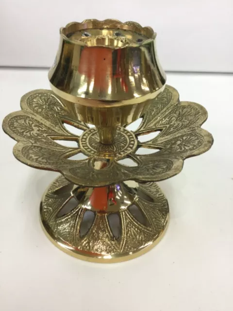 Ornate Brass traditional Incense holder