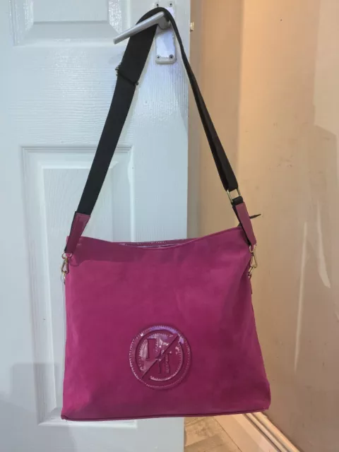 LAURA BIAGGI SUEDE shoulder bag 12.00 PicClick UK