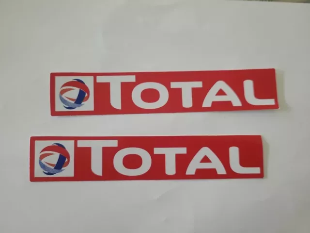 Aufkleber Stickers TOTAL OL OIL Racing Tuning Biker Autosport Motorsport GT Race