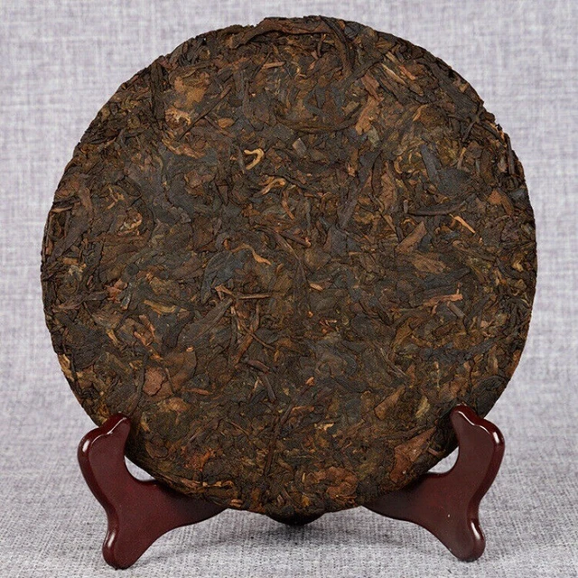 357g Yunnan Tea Menghai Chenxiang Gleaning Seal Seven Cakes Pu'er Ripe Tea Cake