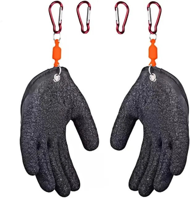 2-PIECE SET NON-SLIP Fishing Gloves, Fishing Gloves Anti-Slip Protect Hand  from $31.95 - PicClick AU
