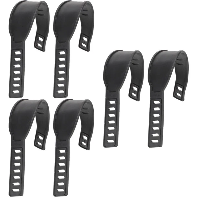 3 Pairs Bike Toe Clips Pedal Strap Exercise Bikes Feet