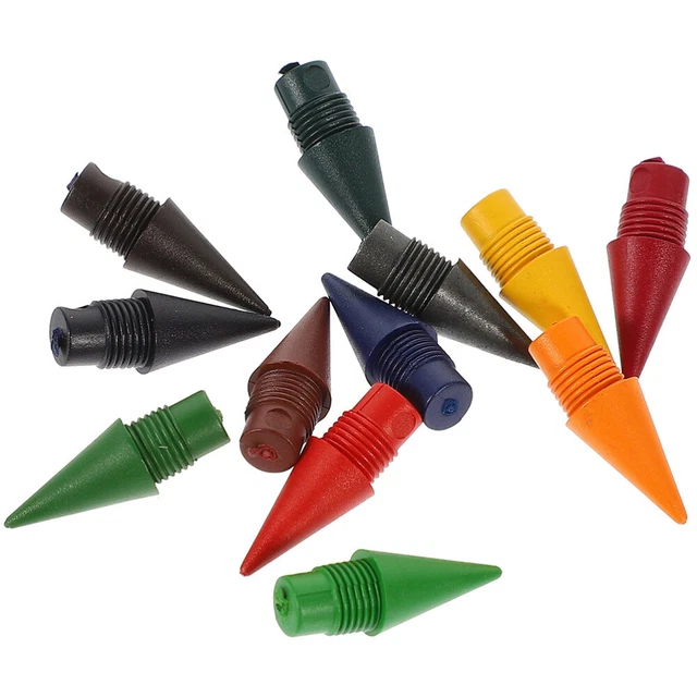 48 pièces crayon éternel recharge remplaçable crayon Graphite têtes