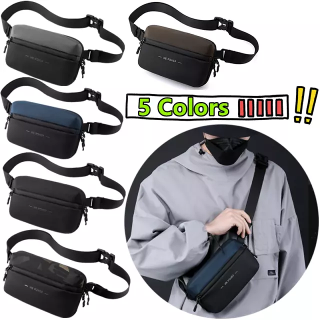 Men Women New Sling Bag Waist Bags Outdoor Crossbody Bag Sport Pack Wallet Purse