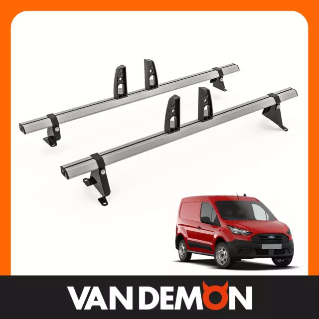 Ford Transit Connect Roof Rack for 2013+ 2x Heavy Duty Roof Bars