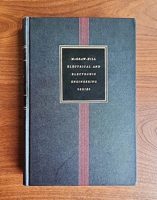 VINTAGE ACOUSTICS BY Leo L. Beranek 1954 (McGraw Hill Book