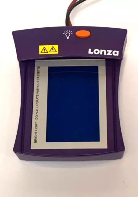 Lonza 57025 Flashgel Dock Electrophoresis System with Power Cable DNA RNA Work