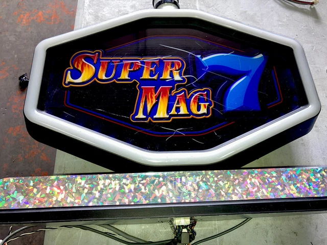 IGT Slot Machine Super 7 Mag Topper Very Cool