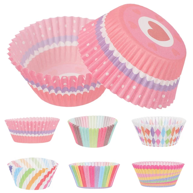 Papel chapa para pasteles moldes para panecillos envoltura para cupcakes taza de cartón