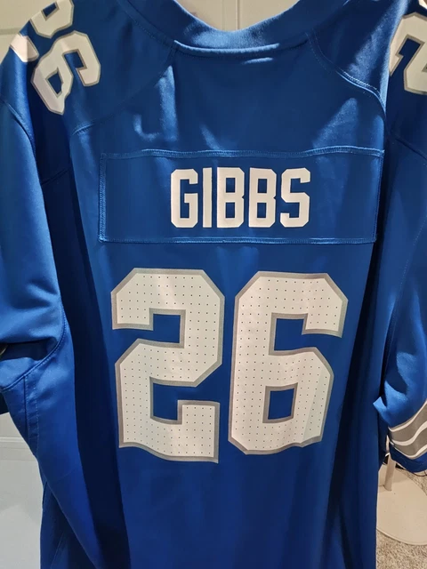Jahmyr Gibbs #0 Detroit Lions Youth Medium Black Stitched Football Jersey