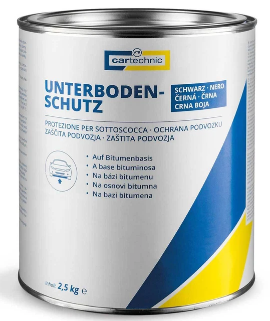 Cartechnic Unterboden-Schutz 2,5kg 40 27289 01324 4 Bitumen Versiegelung