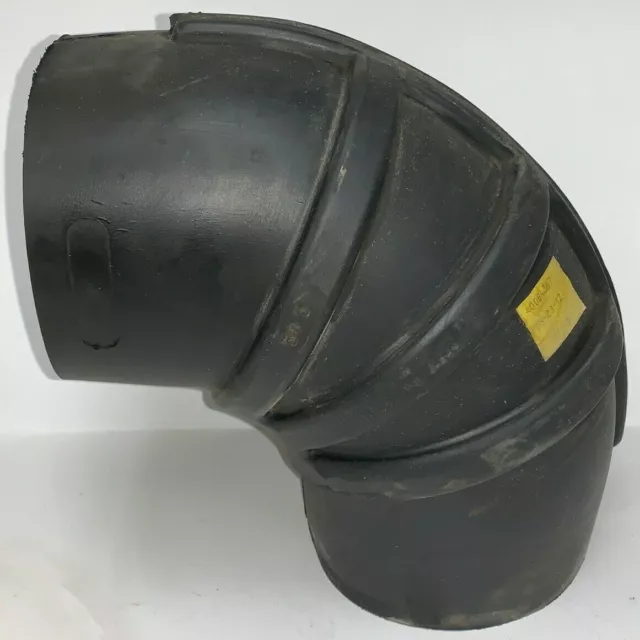 Rubber Hump 90° Elbow, 5" X 5", 92-500, 5" Id, 5-1/2" Od, 9" Height, 9" Length