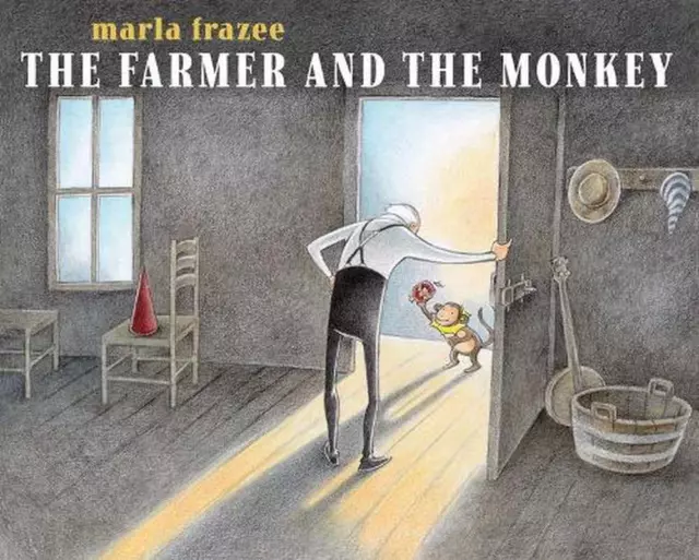 The Farmer and the Monkey by Marla Frazee (English) Hardcover Book