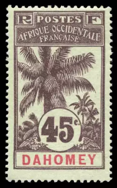 Timbre Dahomey Num Yvert et Tellier 27 Neuf avec charnière Année 1906 - Dahomey