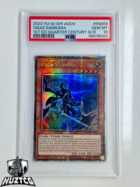 Yugioh - Visa Samsara - AGOV-EN004 - Vierteljahrhundert selten - PSA 10 - 1.