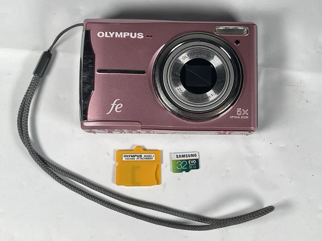 OLYMPUS FE-4020 PINK Compact Digital Camera Used $266.66