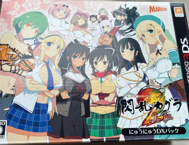 USED Nintendo 3DS Senran Kagura Burst Guren no Shoujotachi 01963